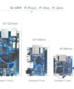 So sánh Orange Pi Zero và các phiên bản PC, Lite/One