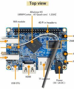 Alternative view of Máy tính nhúng Orange Pi Lite  H3 RAM 1GB DDRAM3