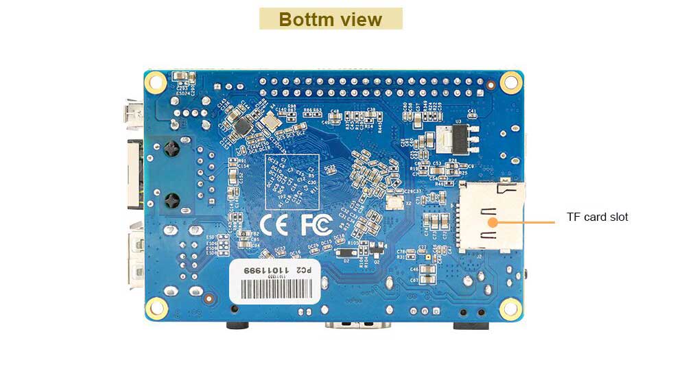 Vỏ Orange Pi PC, PC Plus và PC2 - Ảnh 7