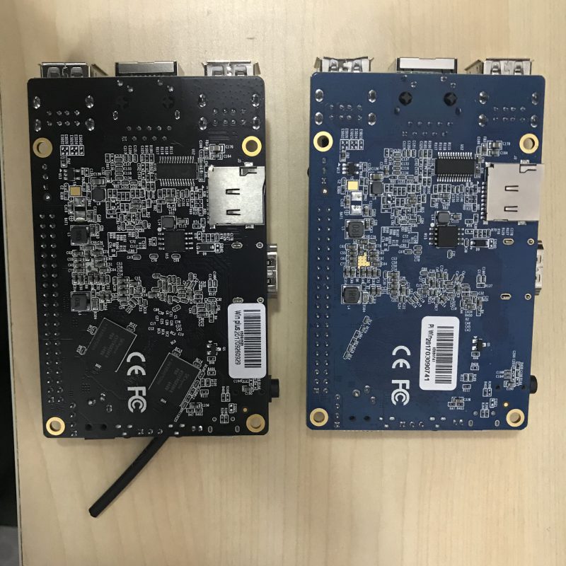 Kích thước của 2 bo mạch Orange Pi Win và Orange Pi Win Plus y hệt nhau