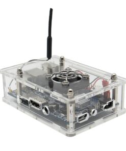 Vỏ mica cho Orange Pi Plus 2e (có thể lắp thêm tản nhiệt và quạt)
