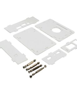 Alternative view of Vỏ mica cho Orange Pi Plus 2e (có thể lắp thêm tản nhiệt và quạt)