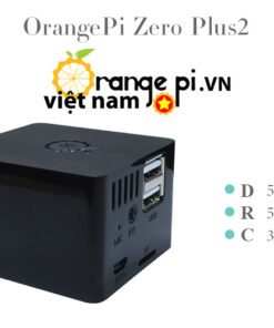 Vỏ Orange Pi Zero Plus 2 có gắn Extension