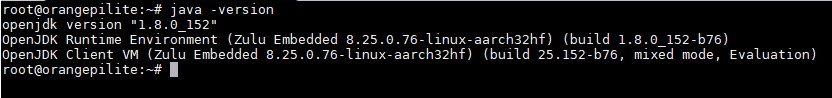 java version