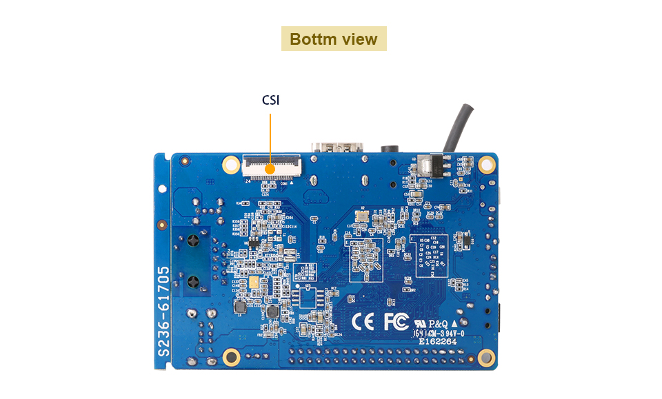 Orange Pi Prime chip H5 Quad-core ARM Cortex A53 RAM 2GB Wifi LAN Bluetooth - Ảnh 3
