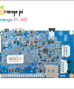 Bo mạch Orange Pi 4B Rockchip RK3399 4GB DDR4 bản 16GB EMMC kèm NPU SPR2801S - Ảnh 4