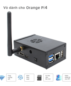 Vỏ kim loại cho Orange Pi 4 (không dùng được cho Pi 4B)