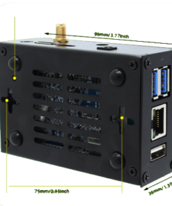 Vỏ kim loại cho Orange Pi 4 (không dùng được cho Pi 4B) - Ảnh 3