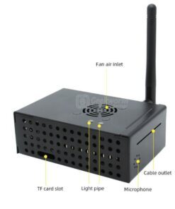 Vỏ kim loại cho Orange Pi 4B (không dùng được cho Pi 4) - Ảnh 3