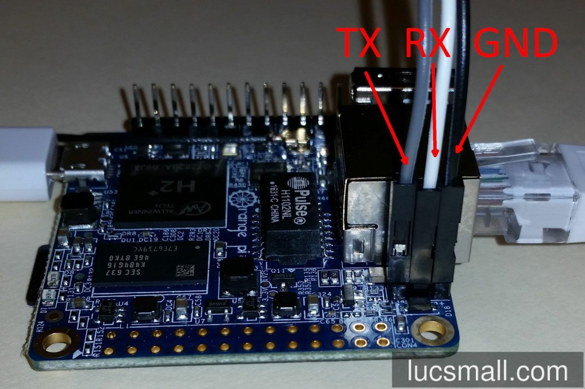 UART on Orange Pi Zero