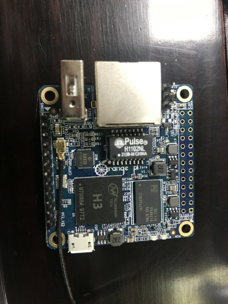 Orange PI Zero H3 - front