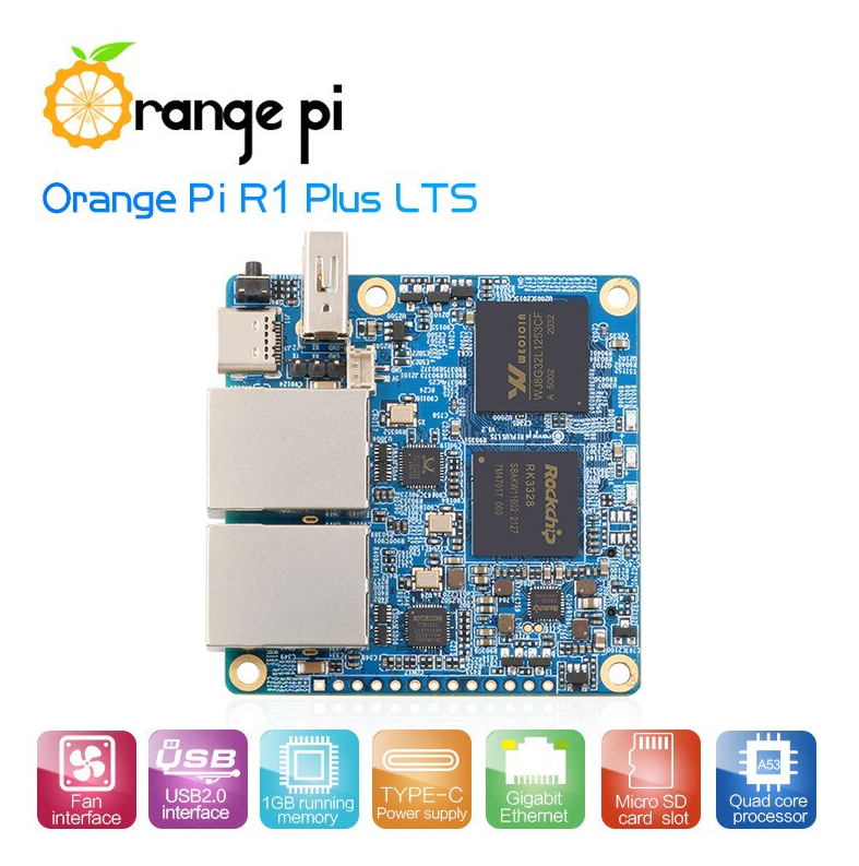 Orange Pi R1 Plus phiên bản LTS Rockchip RK3328 1GB RAM