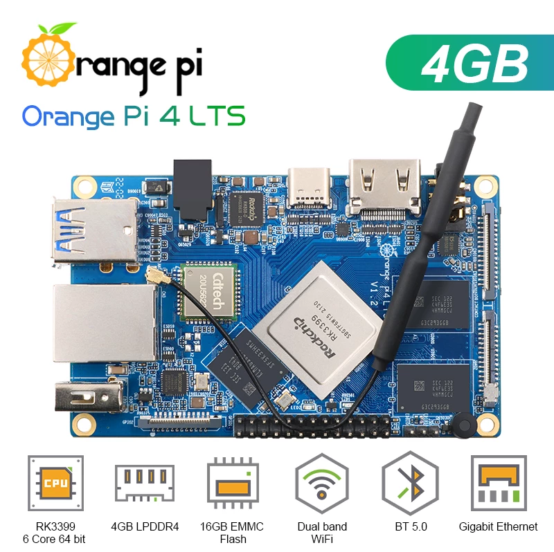 Orange Pi 4 LTS 4GB