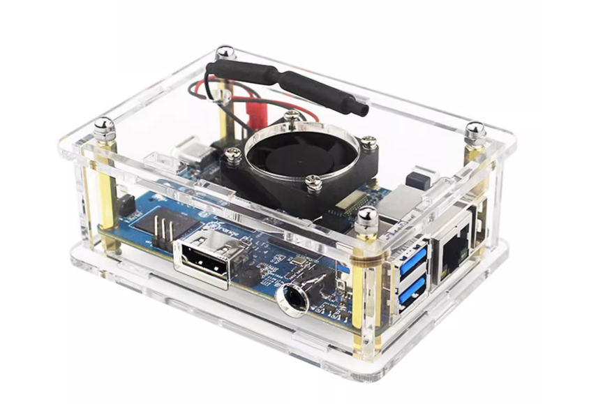 Vỏ mica lắp ghép dành cho Orange Pi3 LTS