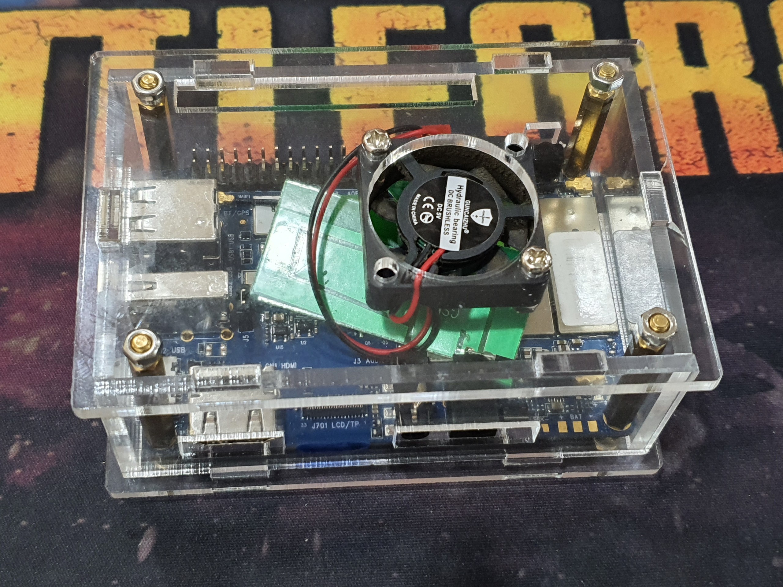 Vỏ mica lắp ghép dành cho Orange Pi 4G-IOT (made in Vietnam)