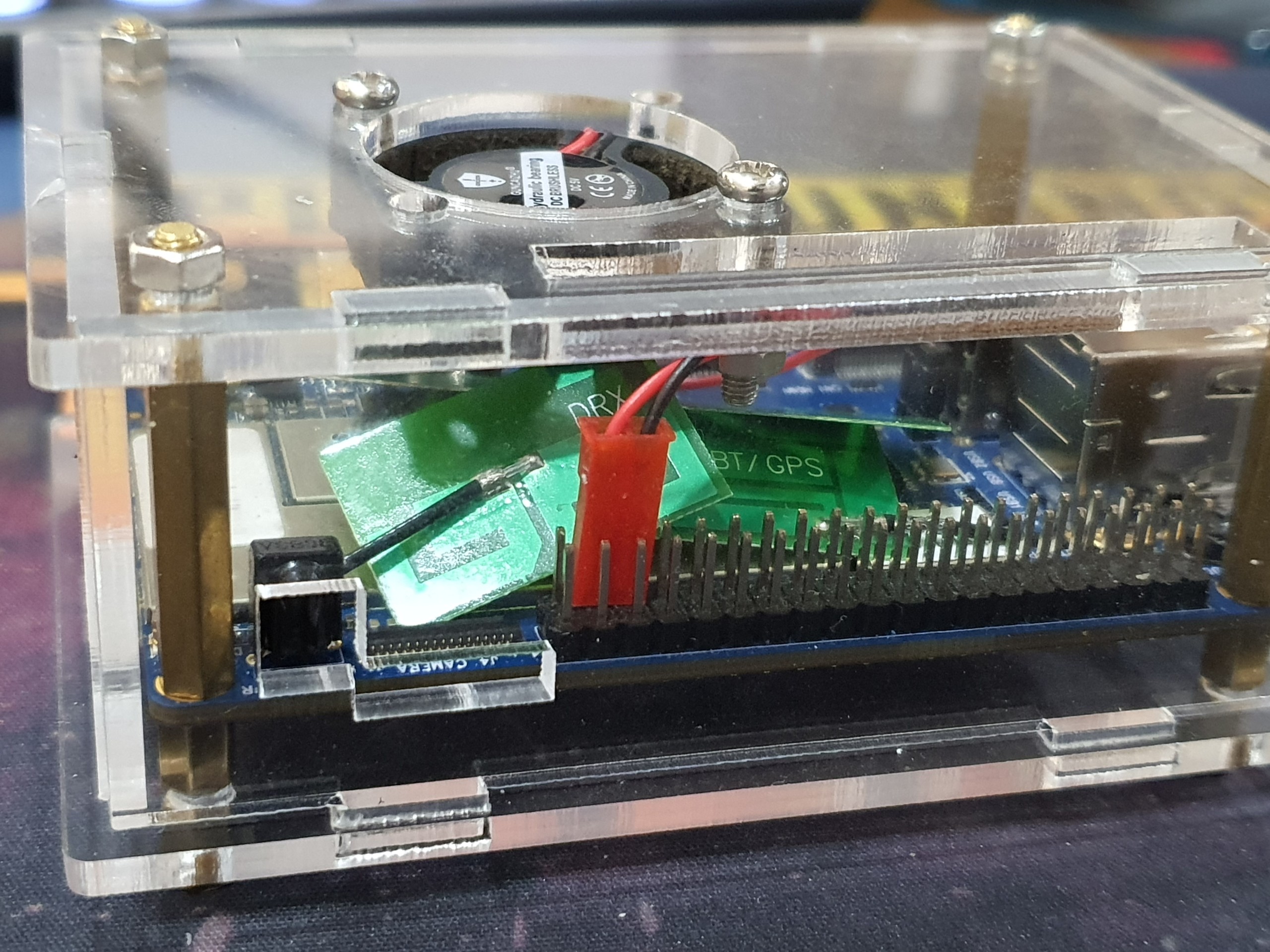 Vỏ mica lắp ghép dành cho Orange Pi 4G-IOT (made in Vietnam) - Ảnh 2