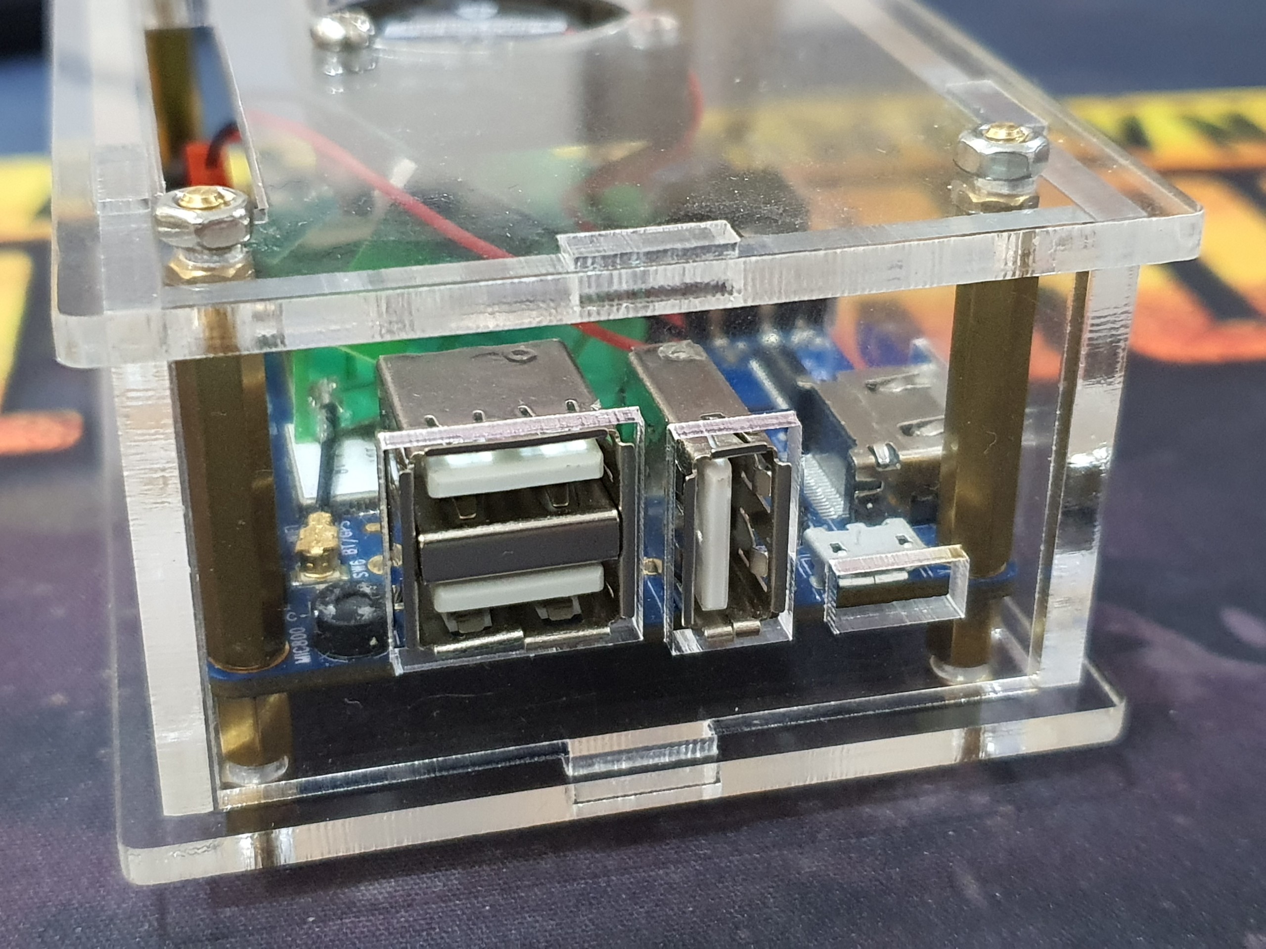 Vỏ mica lắp ghép dành cho Orange Pi 4G-IOT (made in Vietnam) - Ảnh 3
