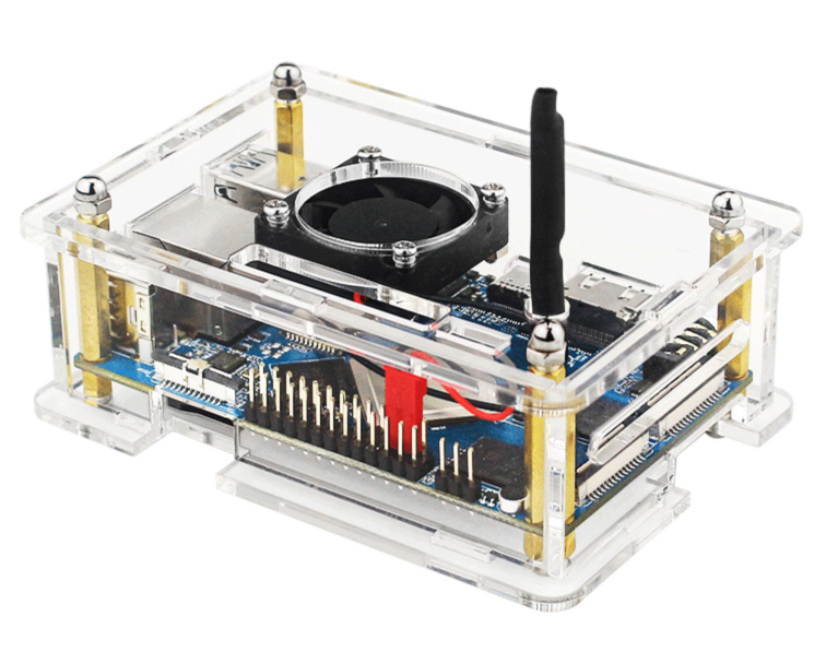 Vỏ mica cho Orange Pi 4 LTS - Ảnh 2