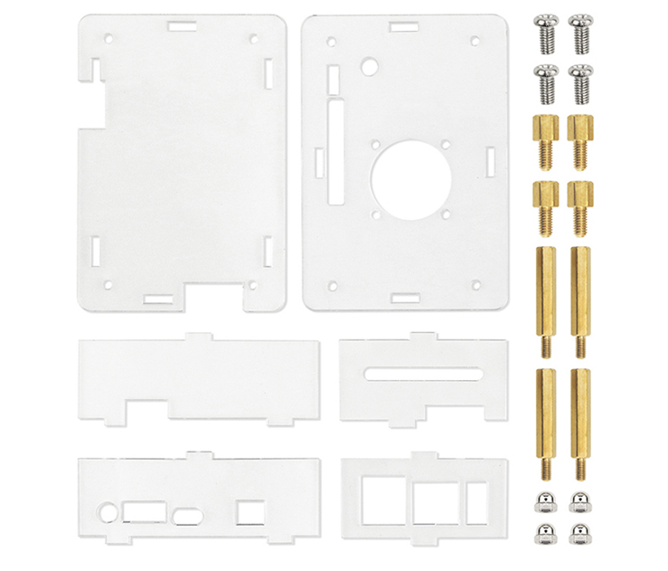 Vỏ mica cho Orange Pi 4 LTS - Ảnh 3