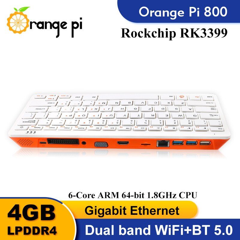 Orange Pi 800 kèm nguồn type C 5v4A - Ảnh 4