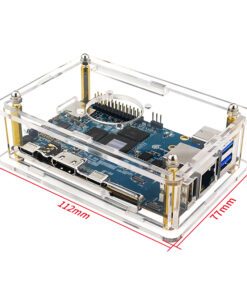 Vỏ mica cho Orange Pi 5 kèm quạt - Ảnh 3