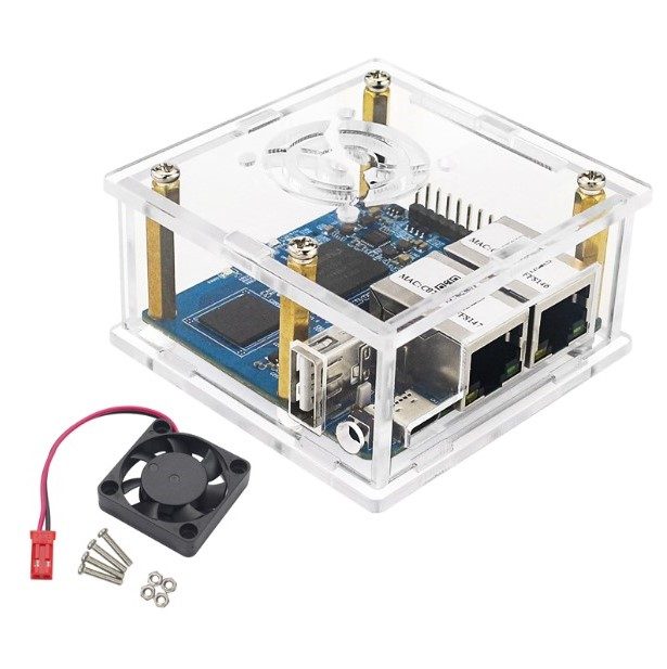 Vỏ mica cho Orange Pi R1 Plus LTS