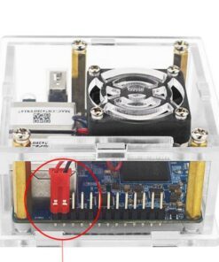 Alternative view of Vỏ mica cho Orange Pi R1 Plus LTS