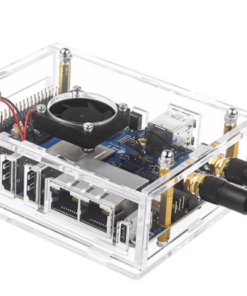 Vỏ mica cho Orange Pi 5 Plus kèm tản nhiệt nhôm và quạt - Ảnh 3