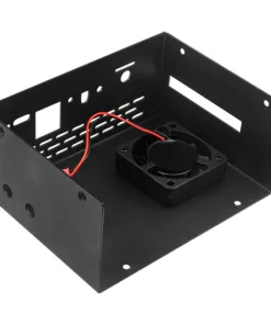 Vỏ sắt lắp ghép cho Orange Pi 5 Plus (kèm tản nhiệt và quạt) - Ảnh 4