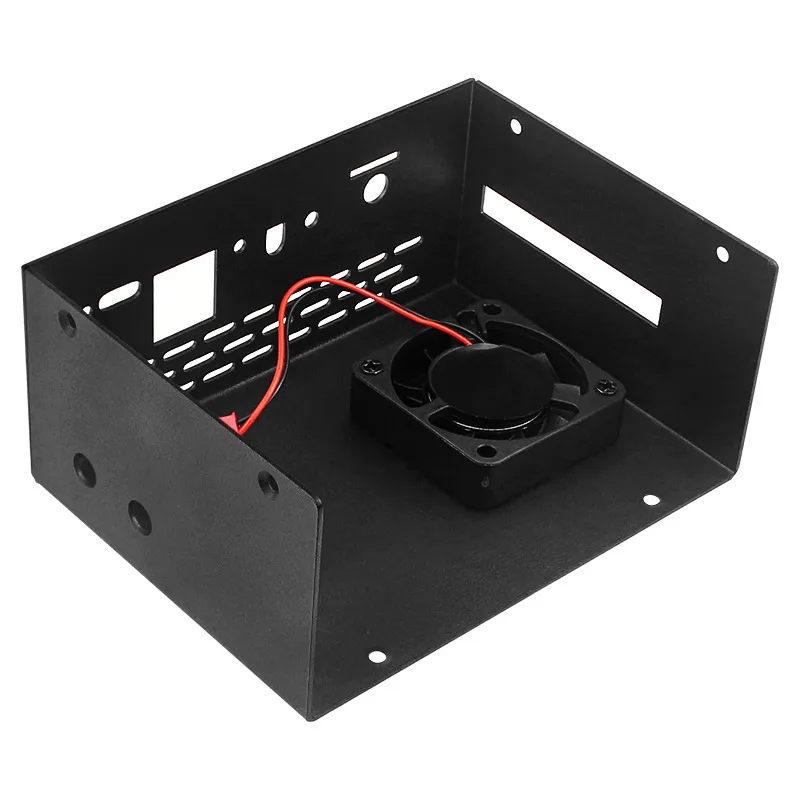 Vỏ sắt lắp ghép cho Orange Pi 5 Plus (kèm tản nhiệt và quạt) - Ảnh 4