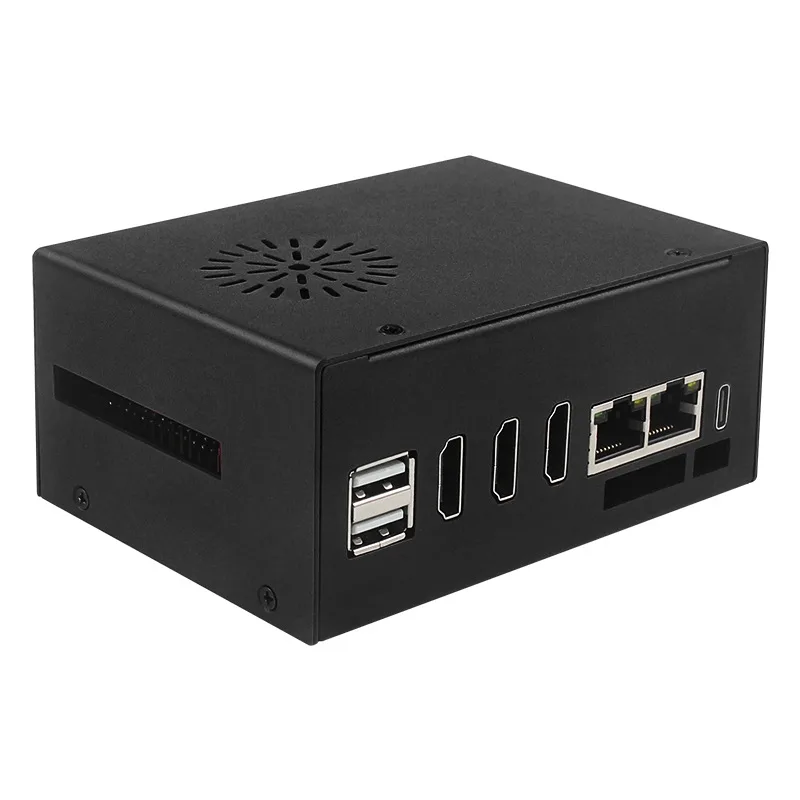 Vỏ sắt lắp ghép cho Orange Pi 5 Plus (kèm tản nhiệt và quạt) - Ảnh 5