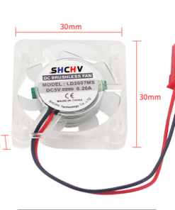 Alternative view of Quạt mini có đèn led dùng cho cả Orange Pi, Raspberry Pi