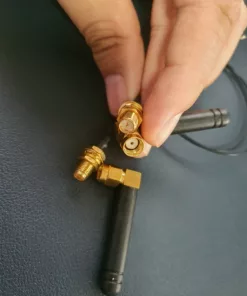 Dây ipx4 và ăng ten mini dùng cho card wifi PCIe E key - Ảnh 2