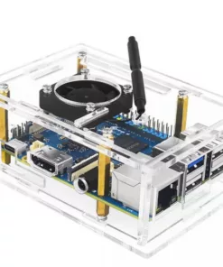 Alternative view of Vỏ mica cho Orange Pi 3B và 4 Pro kèm quạt và tản nhiệt
