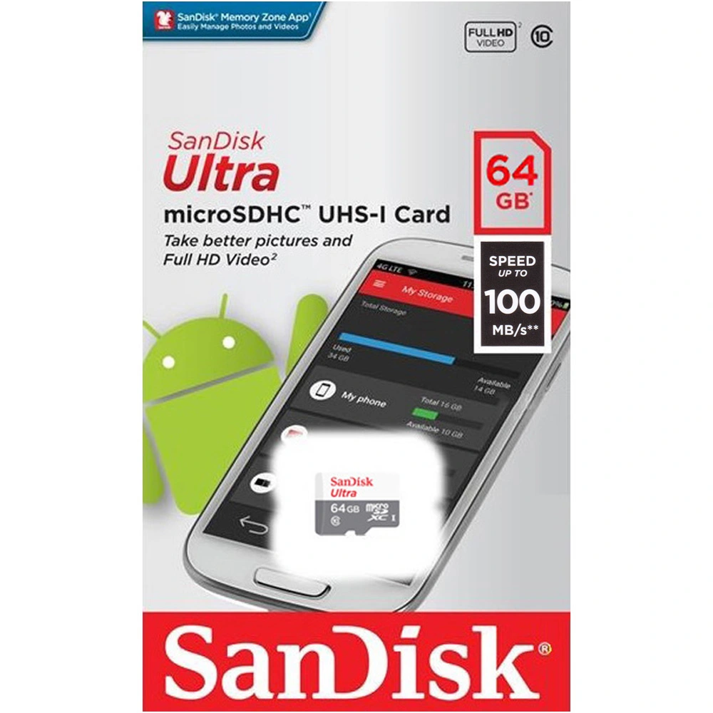Thẻ nhớ microSD 64GB class 10 - Ảnh 2
