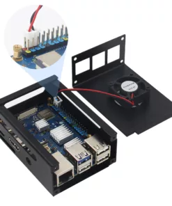 Vỏ sắt lắp ghép cho Orange Pi 3B (kèm quạt tản nhiệt) - Ảnh 4