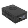 Vỏ sắt lắp ghép cho Orange Pi 5/5B (kèm tản nhiệt và quạt)