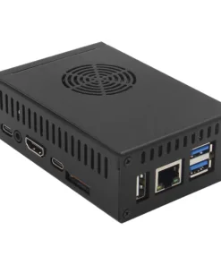 Vỏ sắt lắp ghép cho Orange Pi 5/5B (kèm tản nhiệt và quạt)