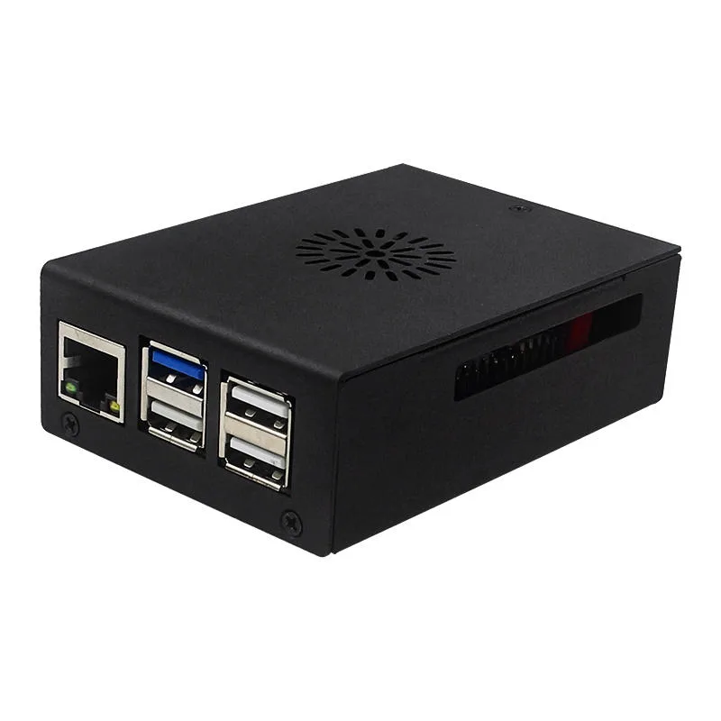 Vỏ sắt lắp ghép cho Orange Pi 5 Pro/MAX (kèm quạt và tản nhiệt)