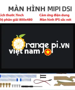 Màn hình 7inch cảm ứng gắn cổng DSI cho Orange Pi 3B