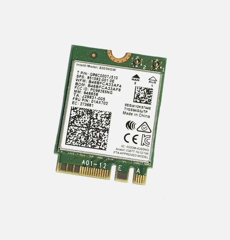 Card Wifi và Bluetooth model 8265 cho Orange Pi 5 Plus - Ảnh 3