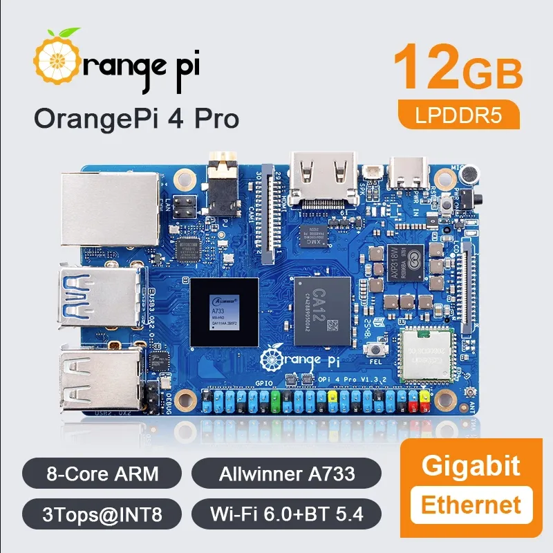Orange Pi 4 Pro 12GB RAM