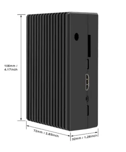 Vỏ thép hộp không quạt cho Orange Pi 5/5B - Ảnh 4