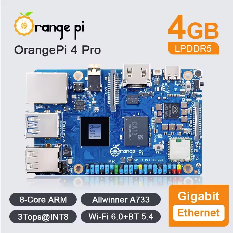 Orange Pi 4 Pro 4GB RAM
