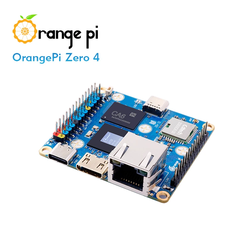 Mặt trên bo mạch Orange Pi Zero 4.